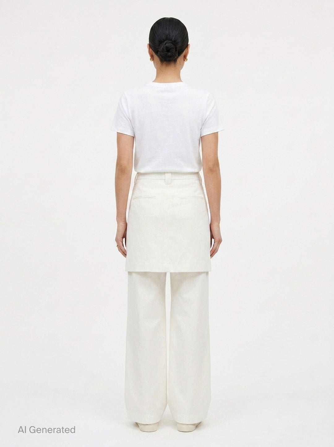 Lila Sartorial Wool Mix Pants | Club21 Collection | Club21 - back