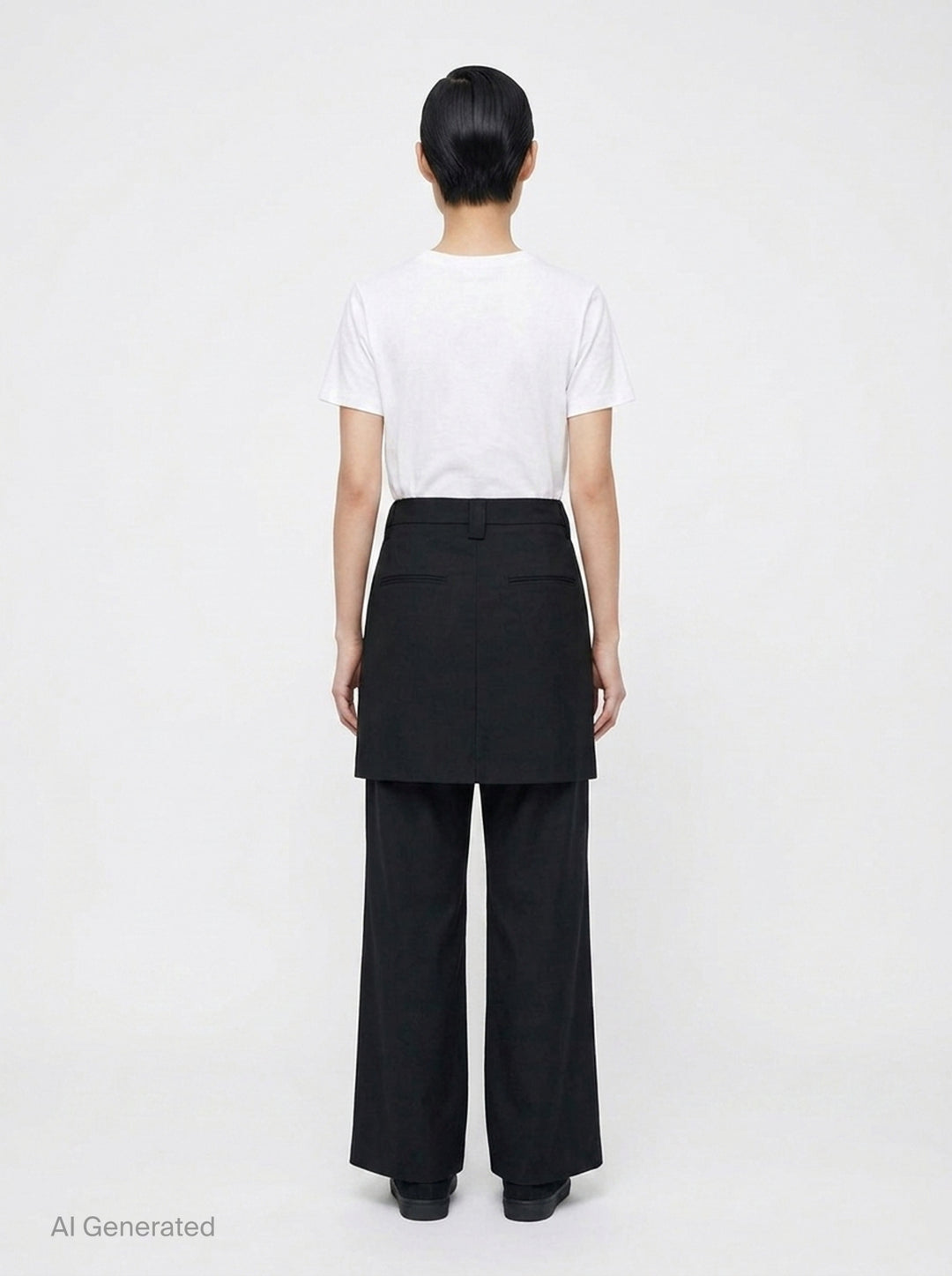 Lila Sartorial Wool Mix Pants | Club21 Collection | Club21 - back