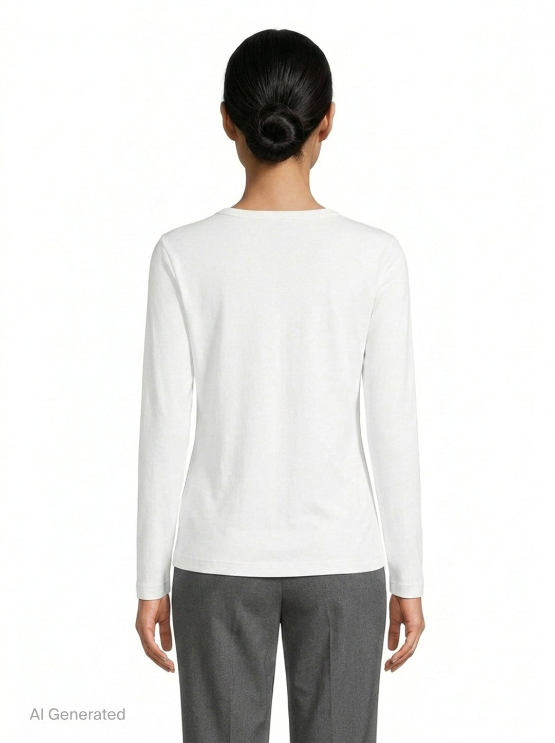 Long Sleeve Henley Knit Top | Club21 Collection | Club21 - back