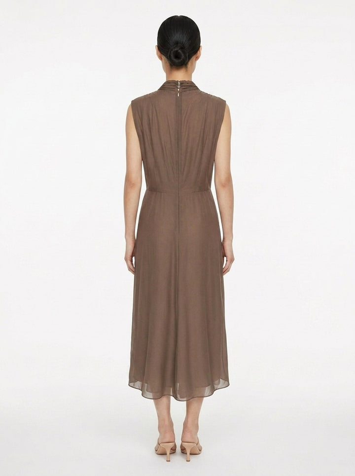 Noemie Habutai Silk Cupro Dress | Club21 Collection | Club21 - back