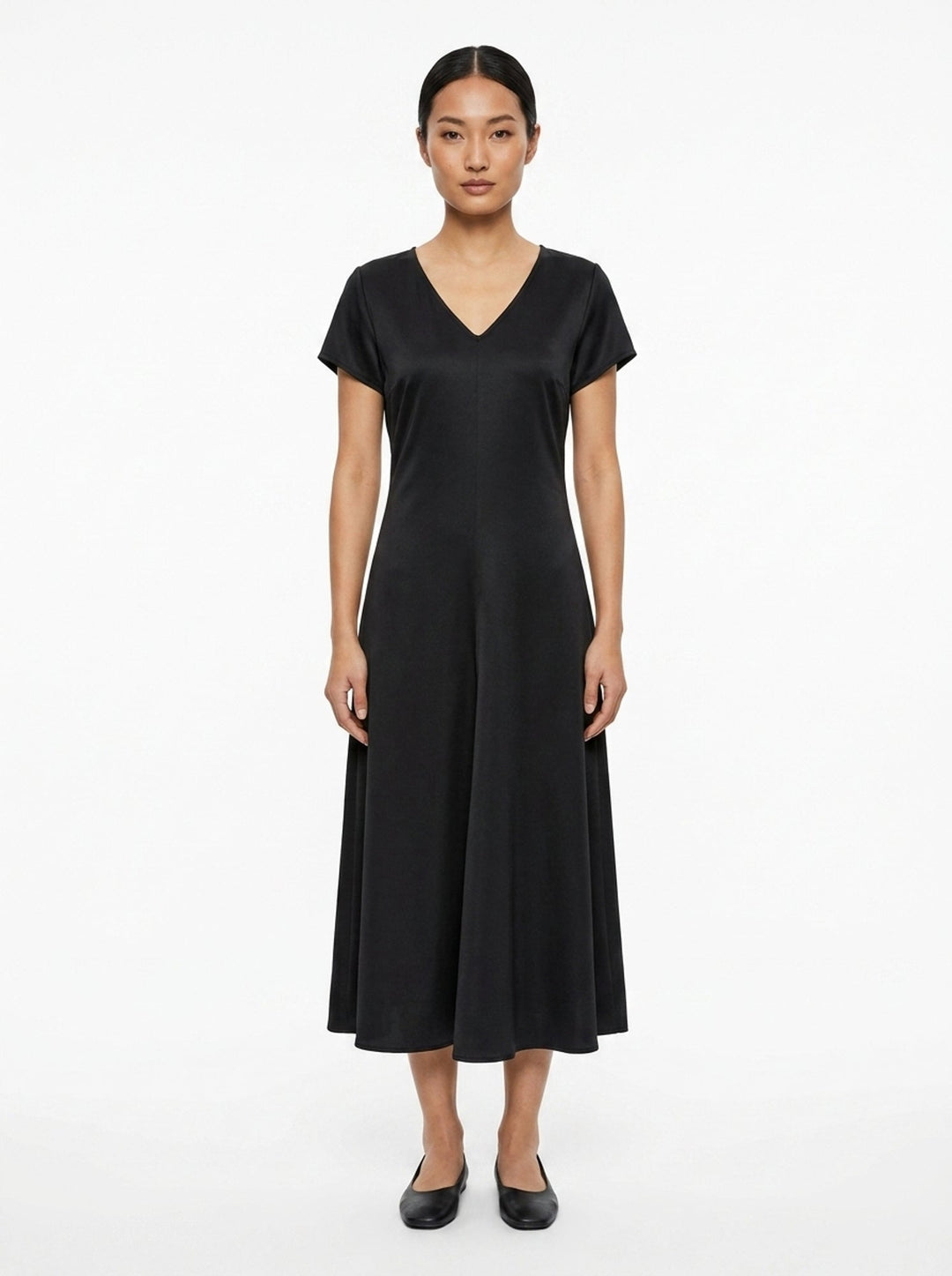 Ophelie Matte Acetate Midi Dress | Club21 Collection | Club21 - front