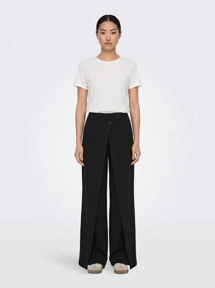 Quinn Crepe Acetate Wide Pants | Club21 Collection | Club21 - front