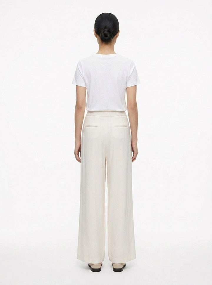 Quinn Crepe Acetate Wide Pants | Club21 Collection | Club21 - back