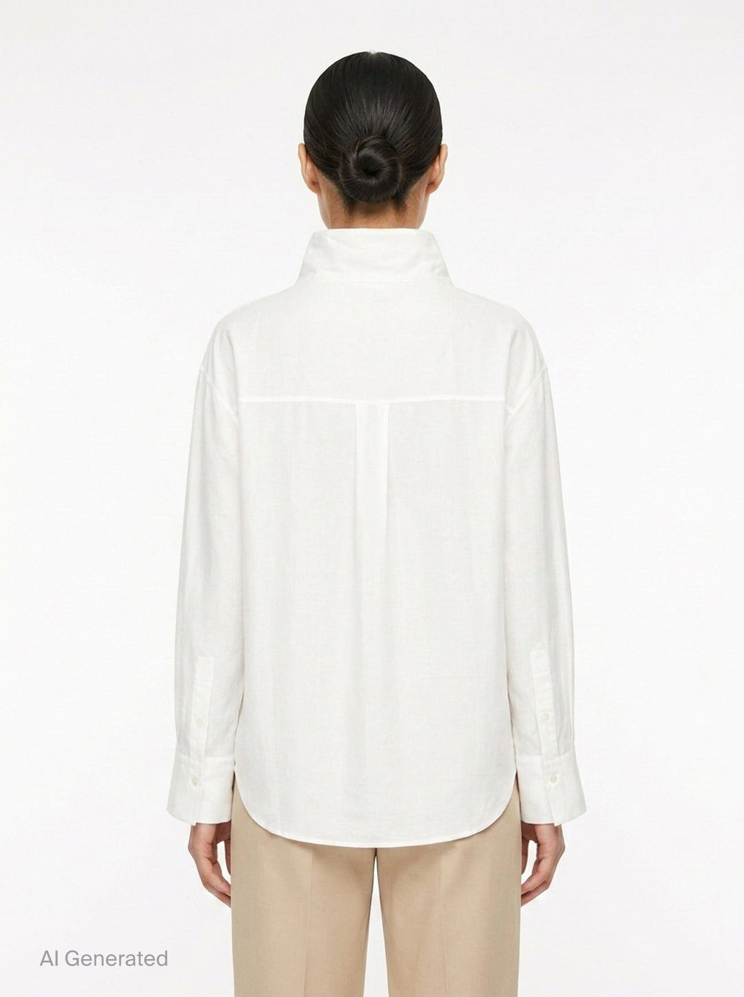 Sheer Button-Up Blouse | Club21 Collection | Club21 - back