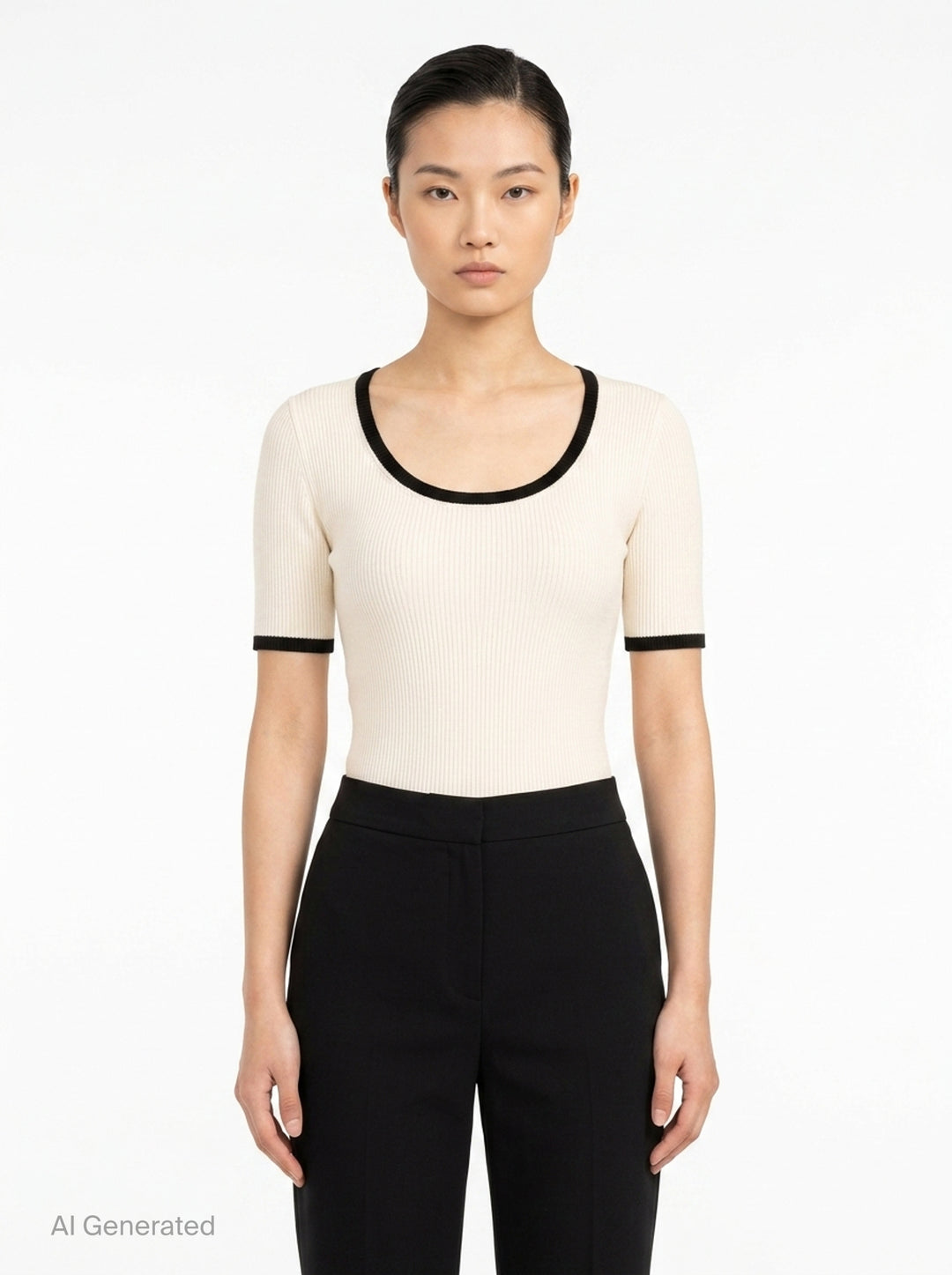Silk Cotton Short Sleeve Sweater | Club21 Collection | Club21 - front