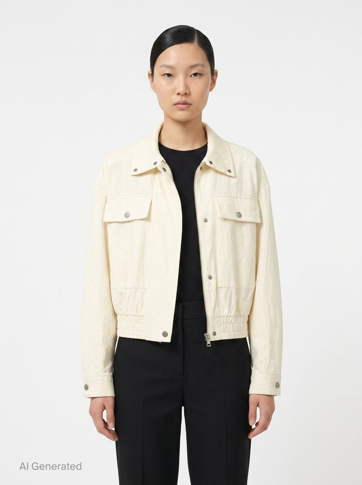 Steel Wire Cotton Rayon Coat | Club21 Collection | Club21 - front
