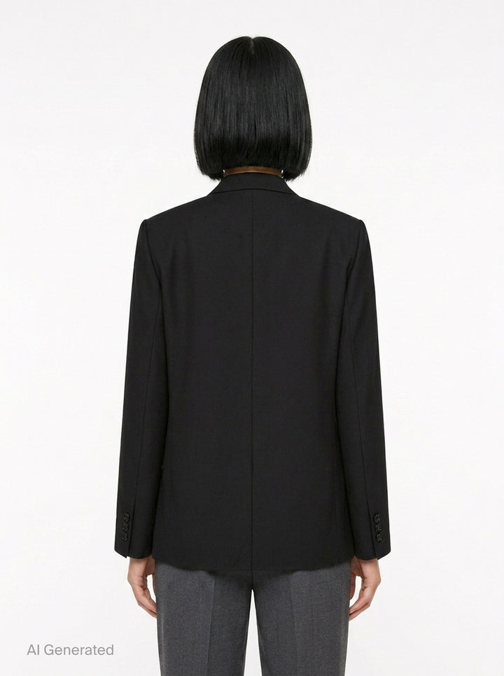 Tess Sartorial Wool Mix Jacket | Club21 Collection | Club21 - back