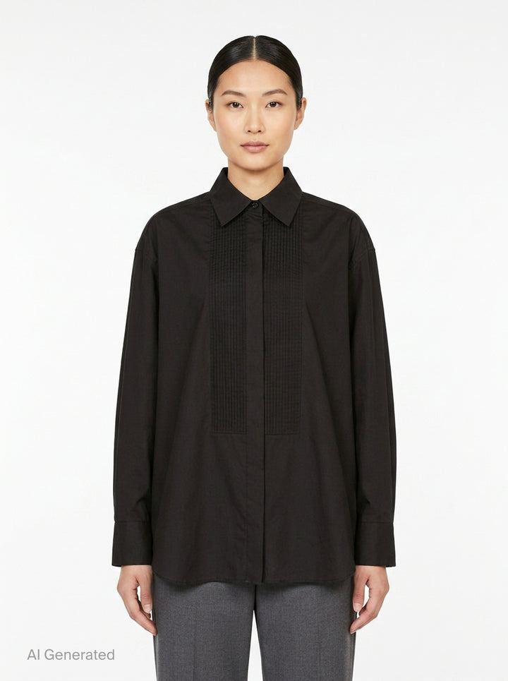 Vera Structure Cotton Shirt | Club21 Collection | Club21 - front