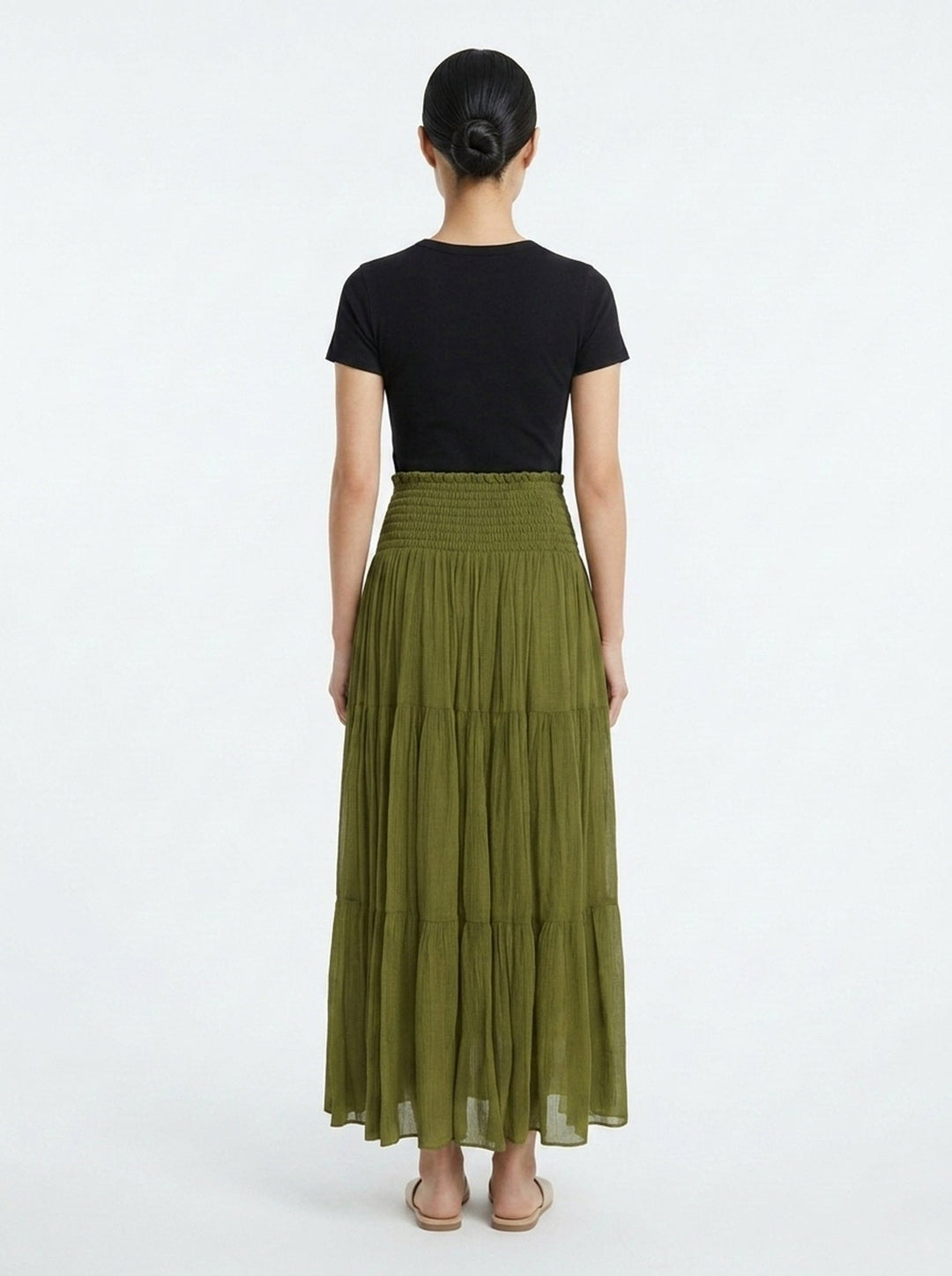 Winkle Silk Mix Maxi Skirt | Club21 Collection | Club21 - back