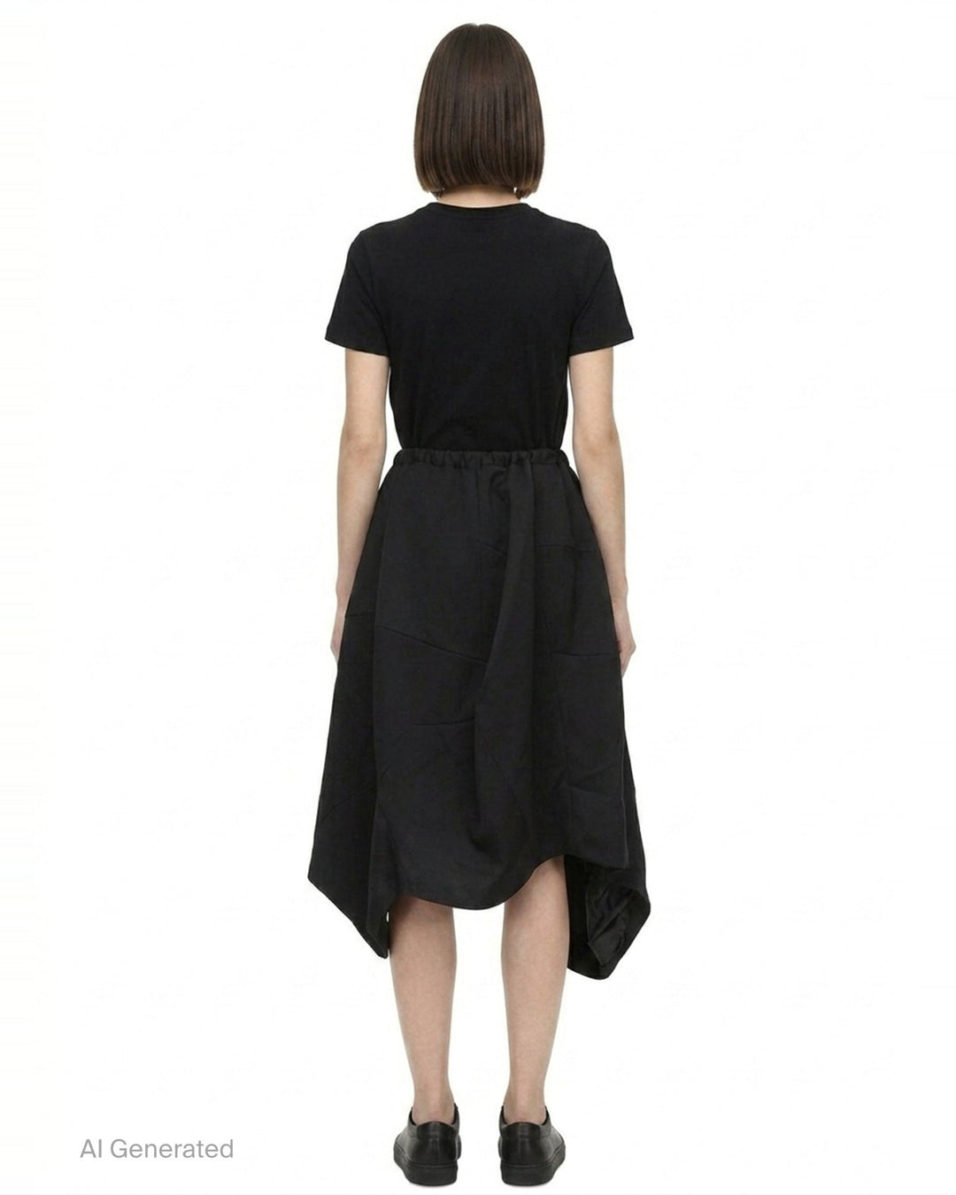 Balloon Skirt With Folded Panel | Comme des Garçons | Club21 - back