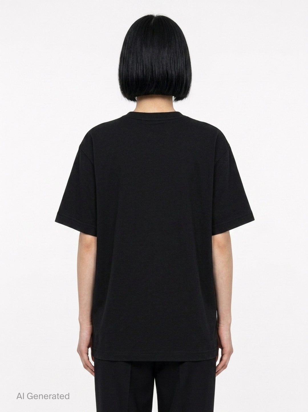 Black CDG x Nike Tee | Comme des Garçons BLACK | Club21 - back