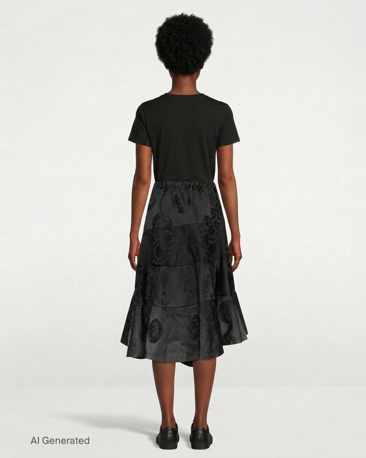 Polka Dot Midi Skirt | Comme des Garçons Girl | Club21 - back