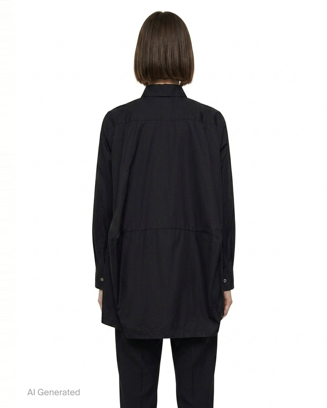 Satin Blouse With Bows | Comme des Garçons Girl | Club21 - back