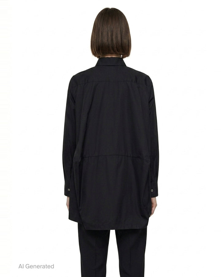 Satin Blouse With Bows | Comme des Garçons Girl | Club21 - back