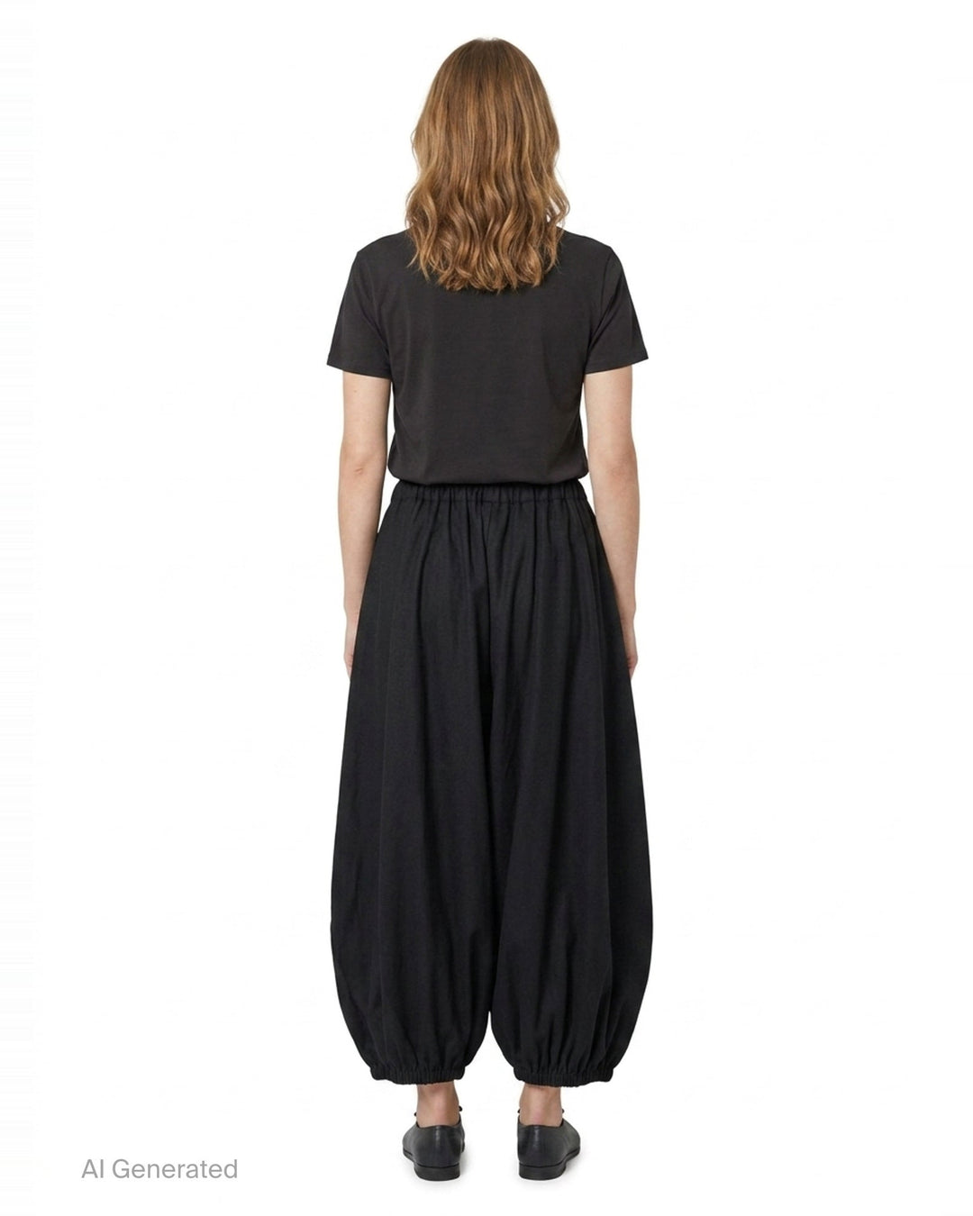 Wide-Leg Relaxed Pants | Comme des Garçons Girl | Club21 - back