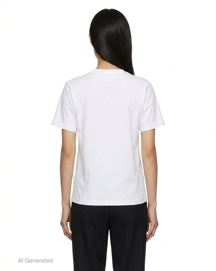 Bold Floral Graphic Tee | Comme des Garçons Girl | Club21 - back