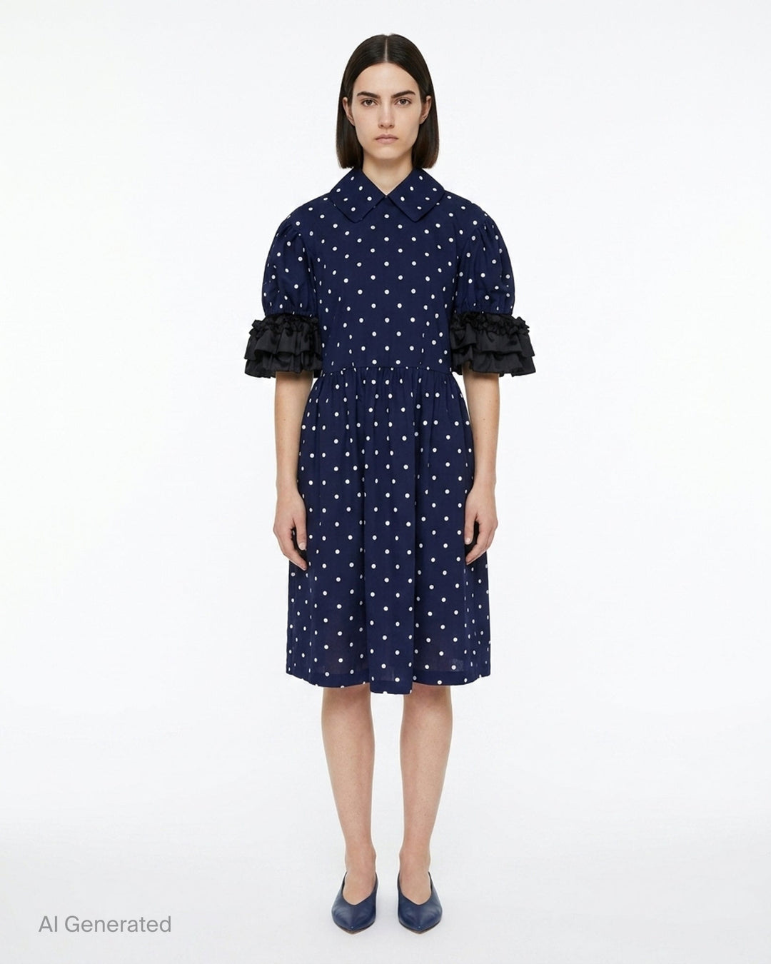 Oversized Polka Dot Dress | Comme des Garçons Girl | Club21 - front