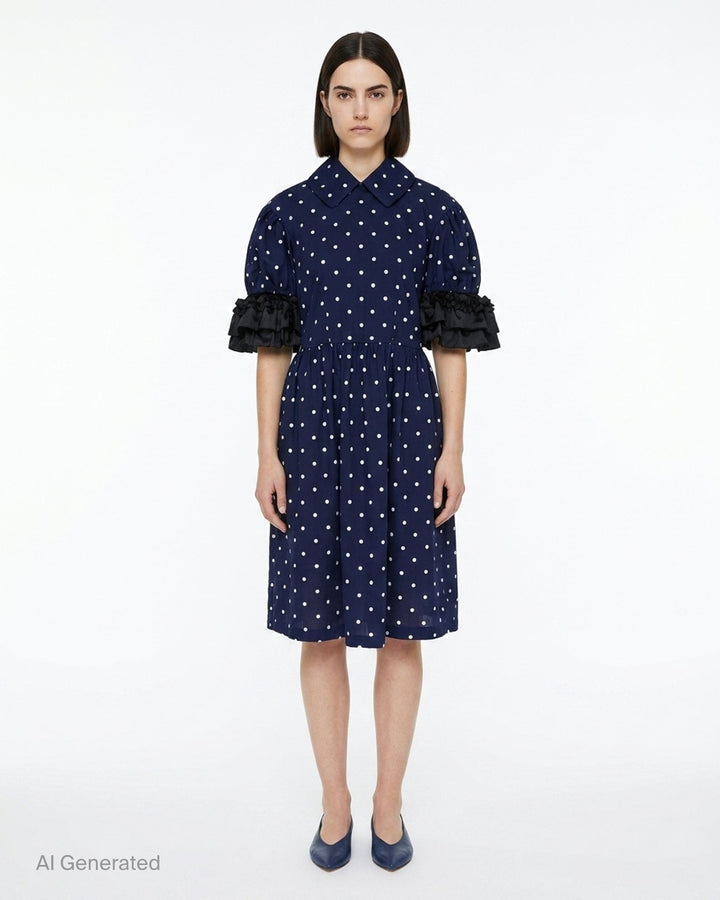 Oversized Polka Dot Dress | Comme des Garçons Girl | Club21 - front