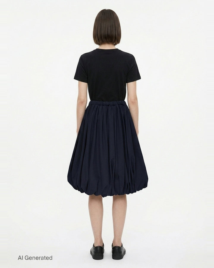 Sculptural Cocoon Skirt | Comme des Garçons | Club21 - back