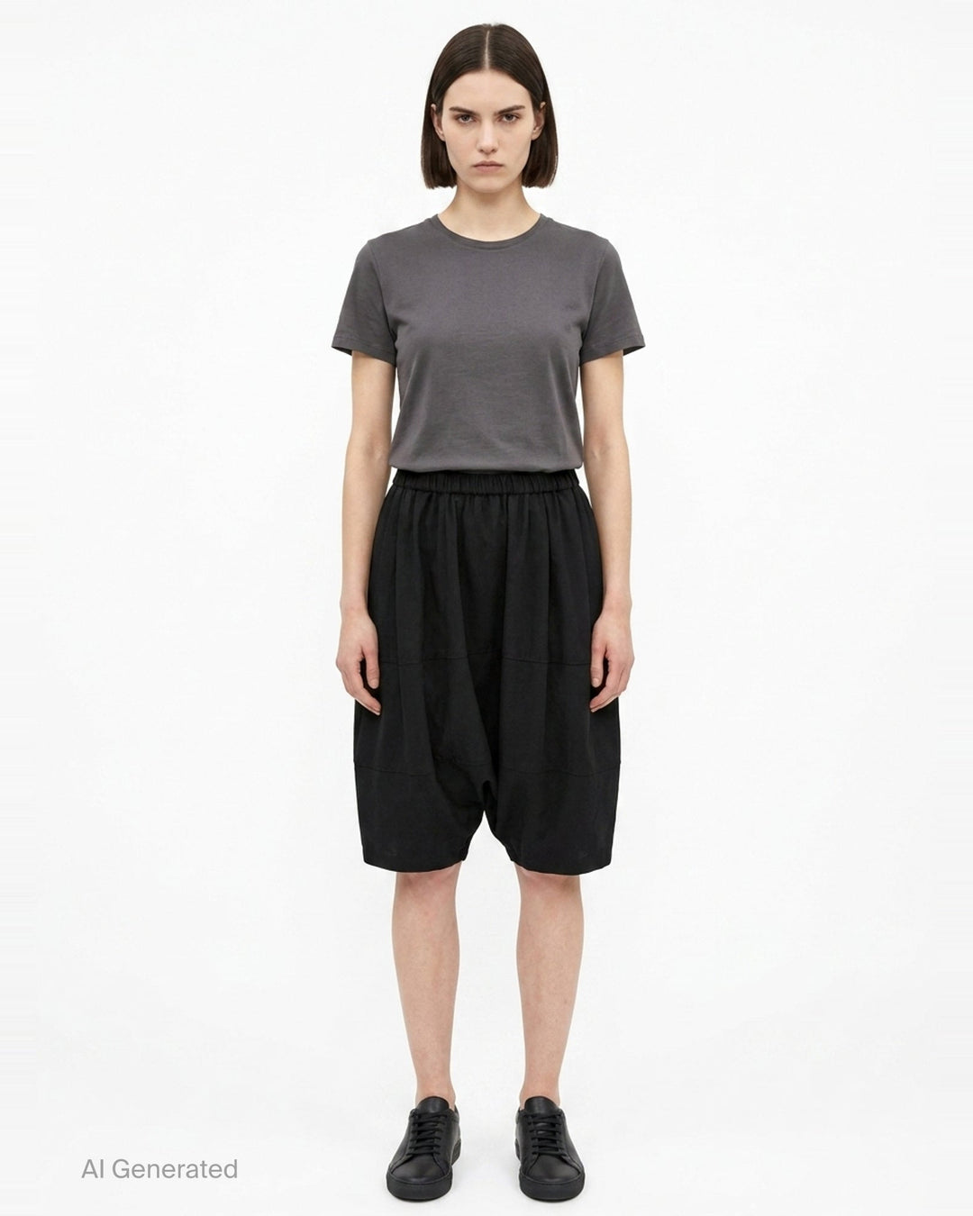 Wide-Leg Relaxed Pants | Comme des Garçons Girl | Club21 - front