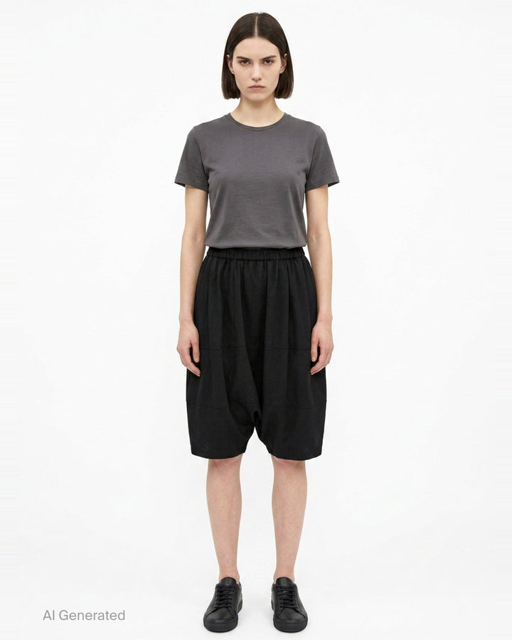 Wide-Leg Relaxed Pants | Comme des Garçons Girl | Club21 - front