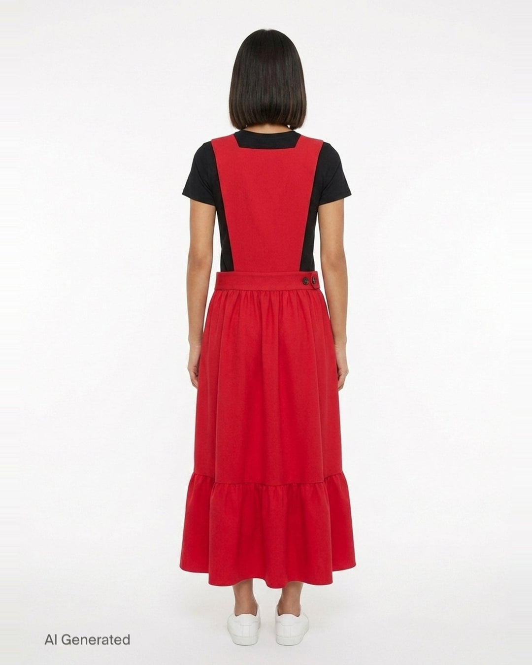 Words Print Pinafore | Comme des Garçons | Club21 - back
