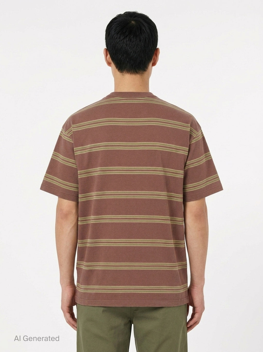 Cotton Jersey Stripe Tee | Comme des Garçons Homme | Club21 - back