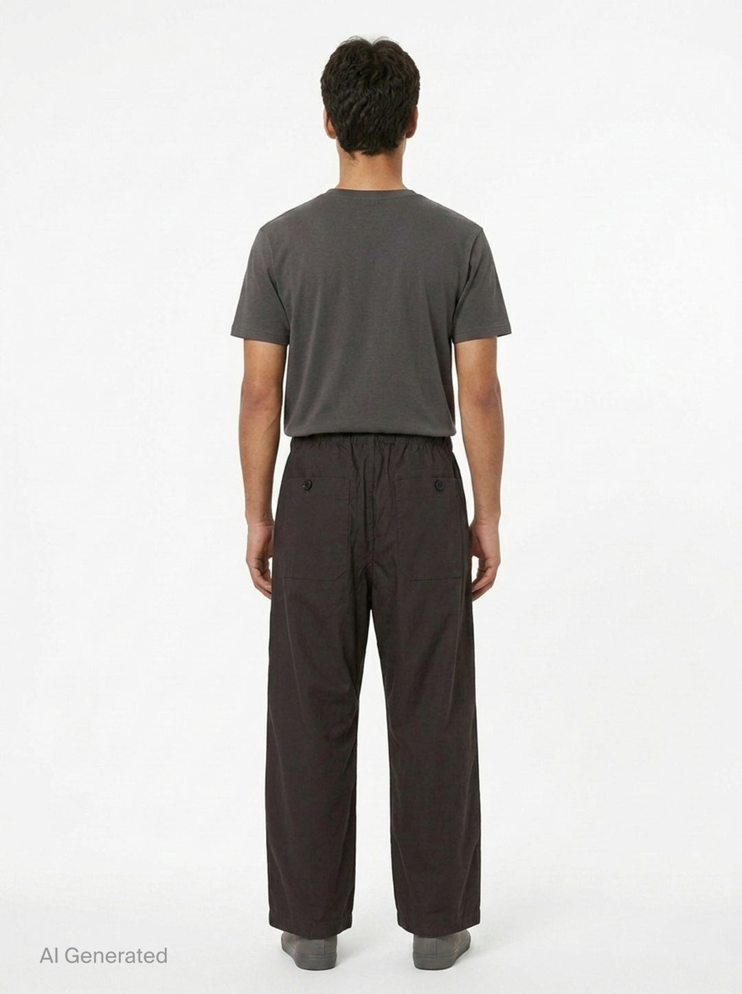 Cotton Weather Cloth Pants | Comme des Garçons Homme | Club21 - back