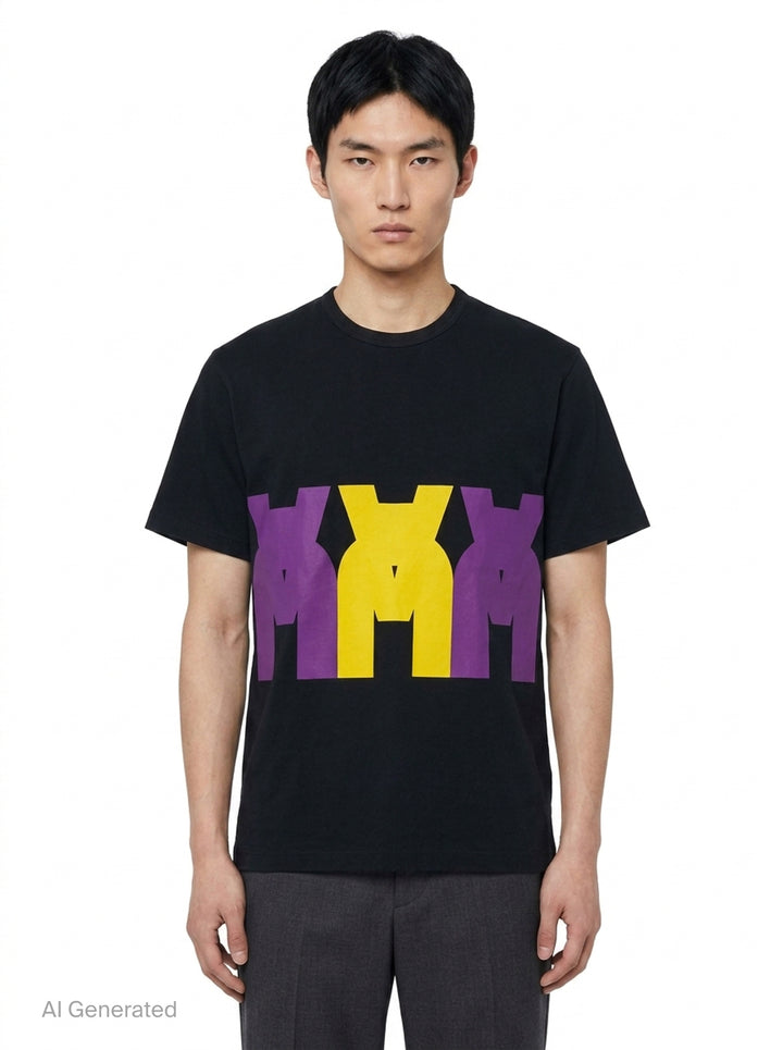 Body Print Jersey Tee | Comme des Garçons Homme Deux | Club21 - front