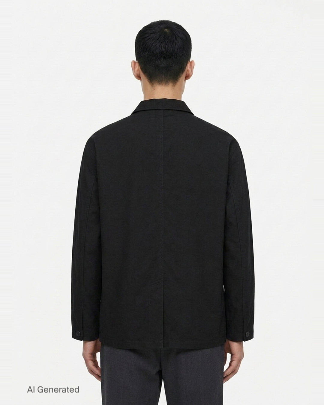 Nylon Twill Cotton Ripstop Jacket | Comme des Garçons Homme | Club21 - back