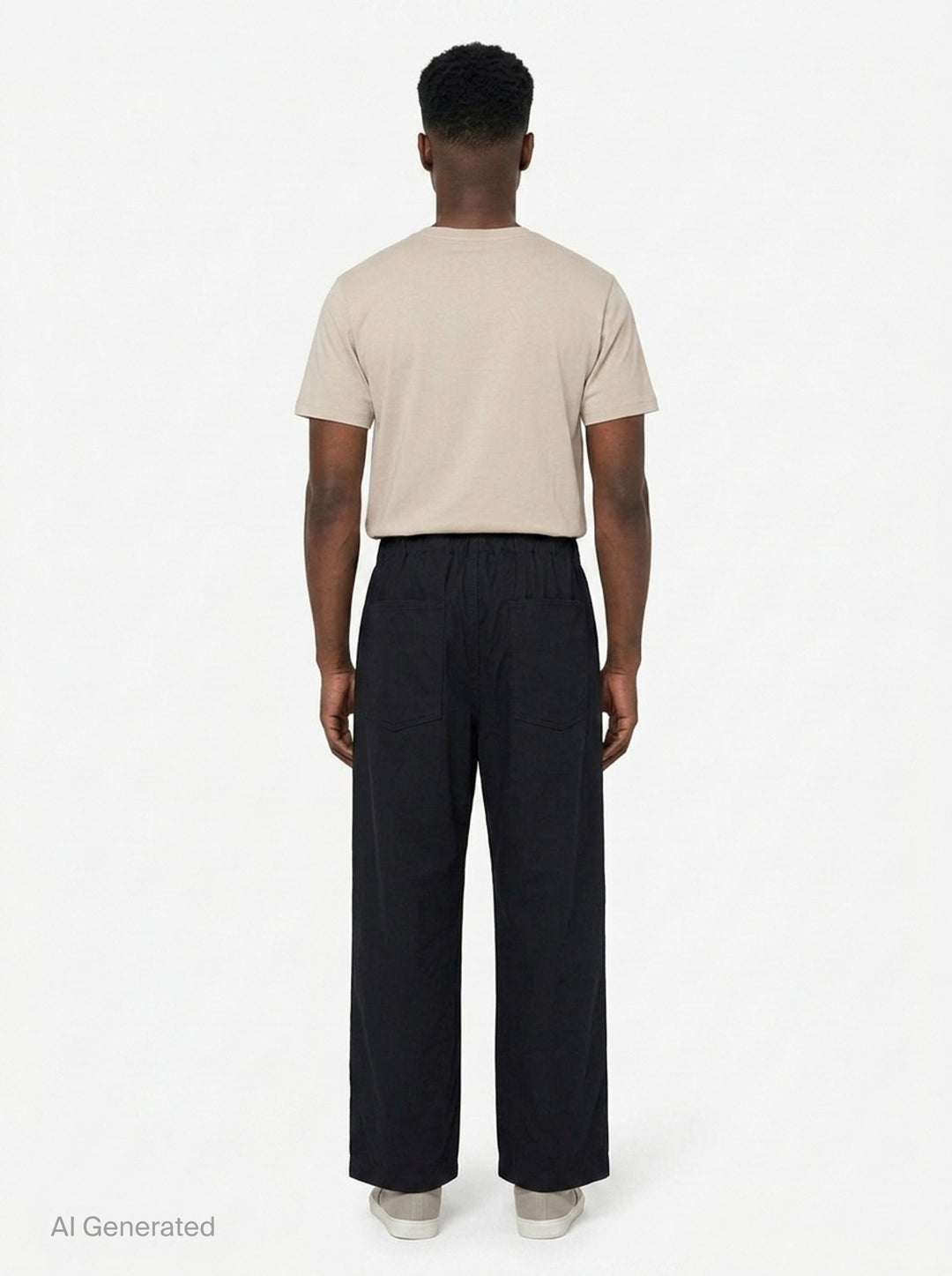 Nylon Twill Wide Pants | Comme des Garçons Homme | Club21 - back