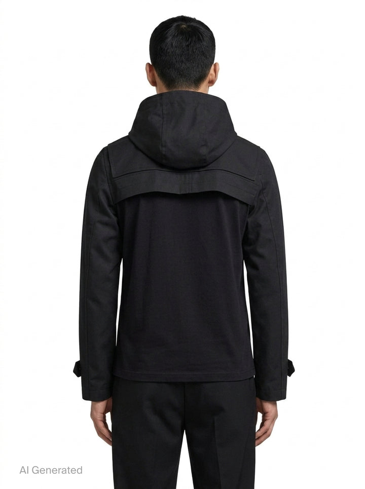 Cropped Duffle Bolero Jacket | Comme des Garçons Homme Plus | Club21 - back