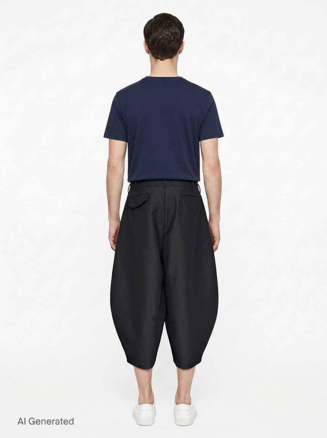 Dobby Stripe A-Type Pants | Comme des Garçons Homme Plus | Club21 - back