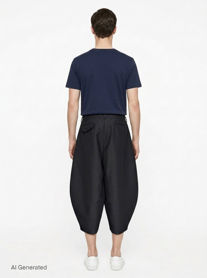 Dobby Stripe A-Type Pants | Comme des Garçons Homme Plus | Club21 - back