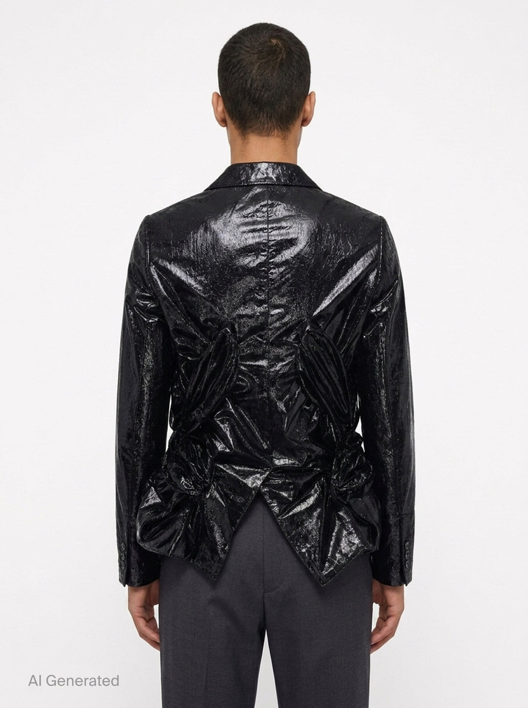 Velvet Blazer Jacket | Comme des Garçons Homme Plus | Club21 - back