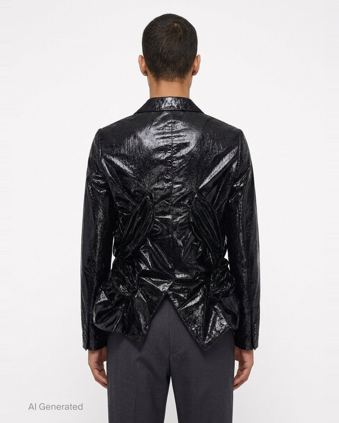 Velvet Blazer Jacket | Comme des Garçons Homme Plus | Club21 - back