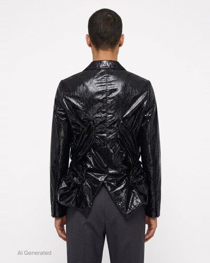 Velvet Blazer Jacket | Comme des Garçons Homme Plus | Club21 - back
