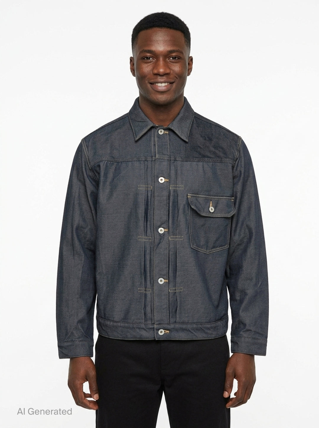 Polyester Serge Garment Dyed Blouson | Comme des Garçons Homme | Club21 - front