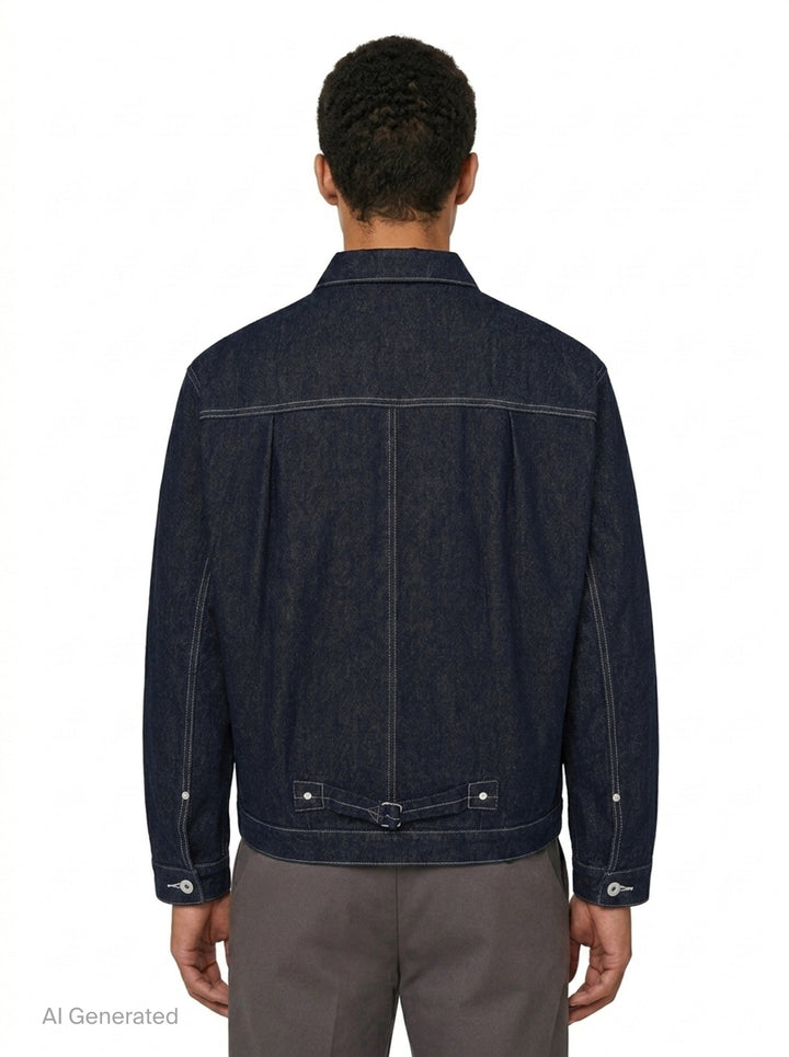 Reactive Denim Blouson | Comme des Garçons Homme | Club21 - back