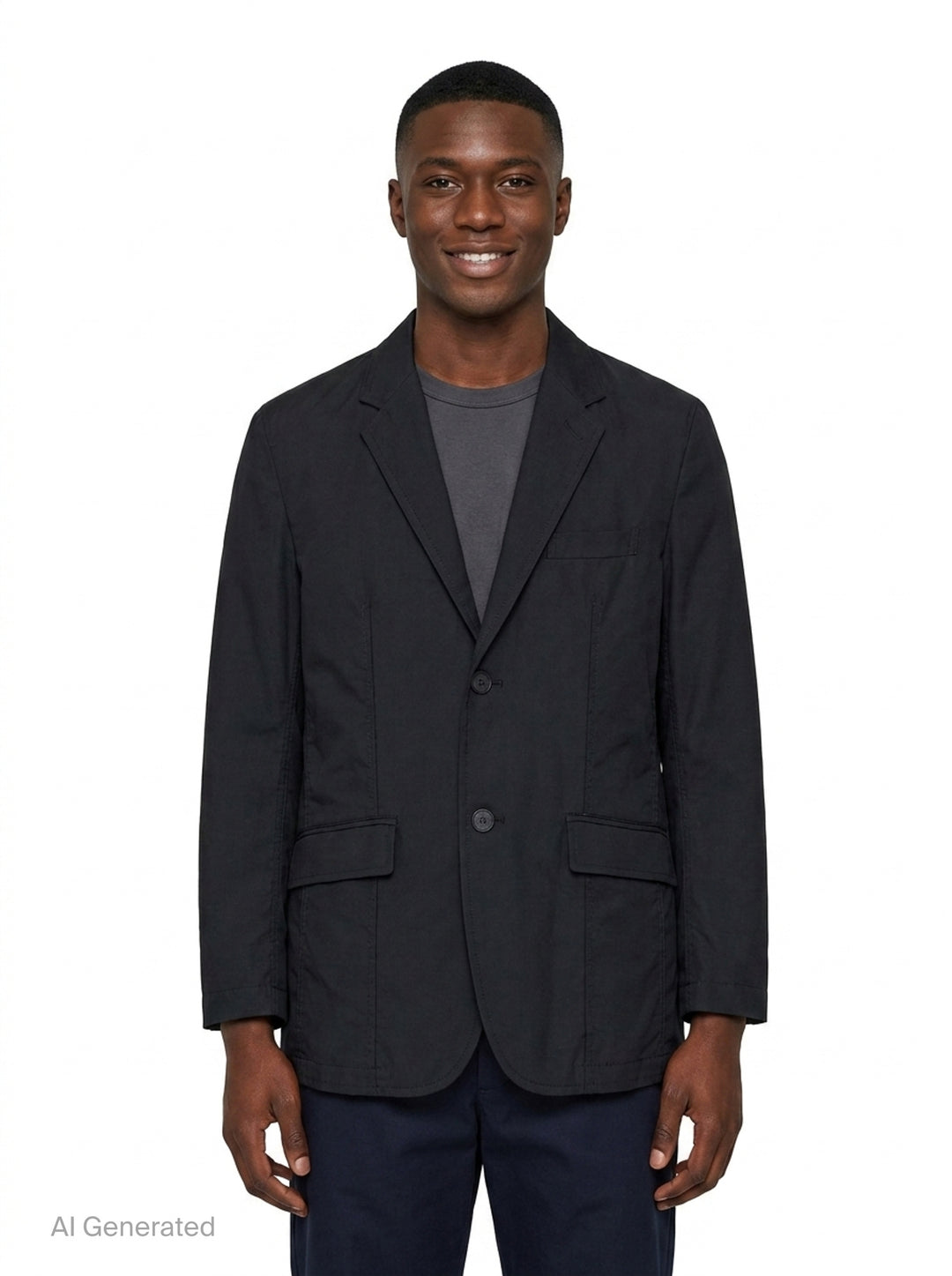 Wool Gabardine Blazer | Comme des Garçons Homme | Club21 - front