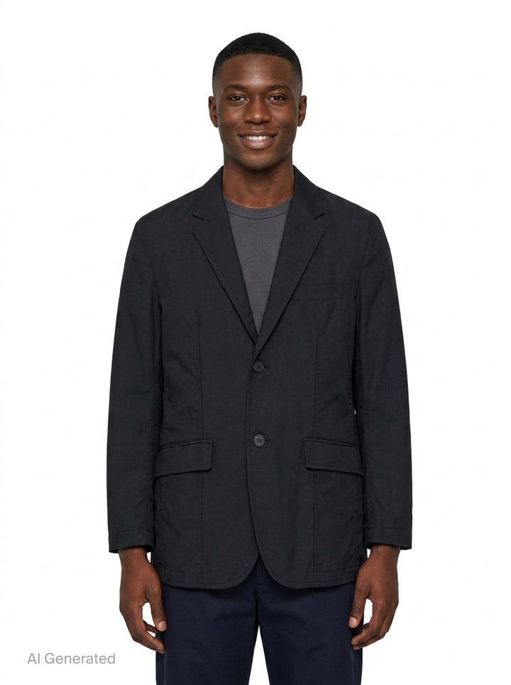 Wool Gabardine Blazer | Comme des Garçons Homme | Club21 - front