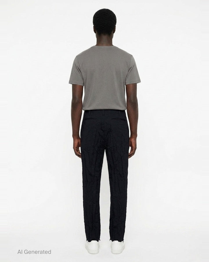 Wool Polyester Twill Pants | Comme des Garçons Homme | Club21 - back