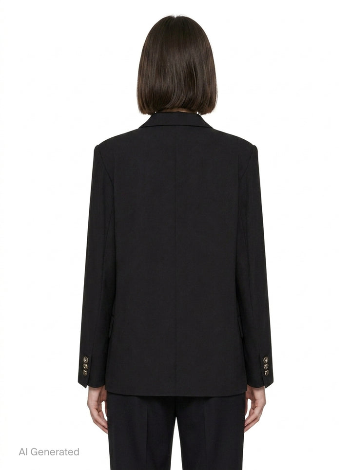 Longline Tailored Jacket | Comme des Garçons | Club21 - back