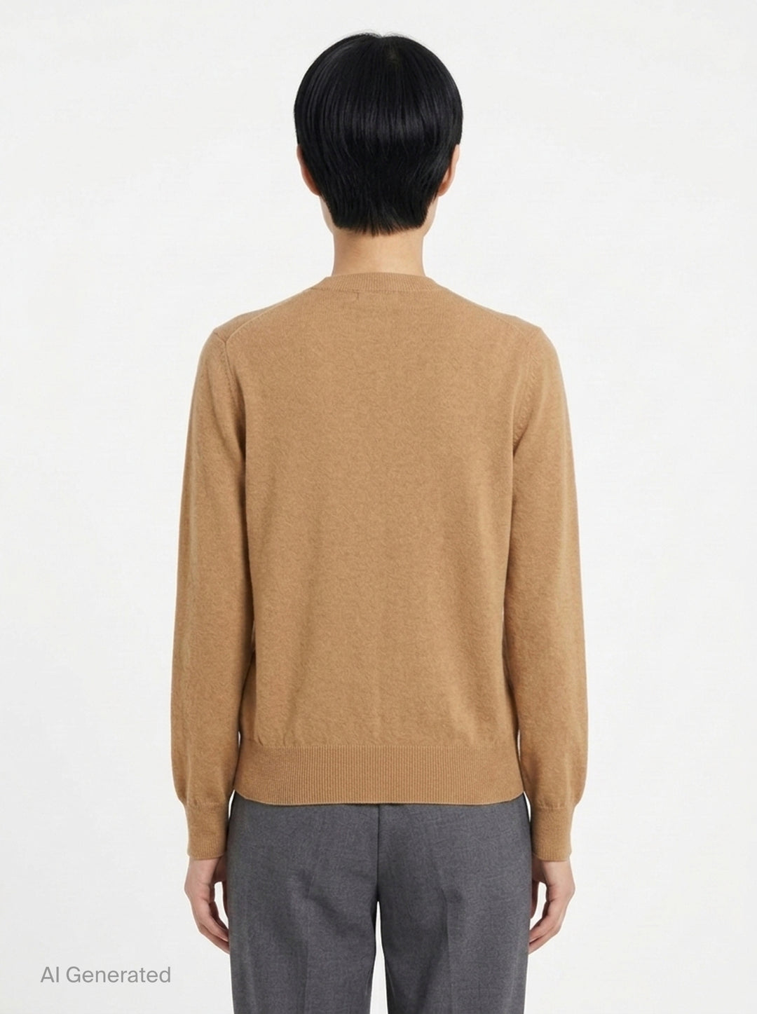 Pink Emblem Round Neck Cardigan | Comme des Garçons PLAY | Club21 - back