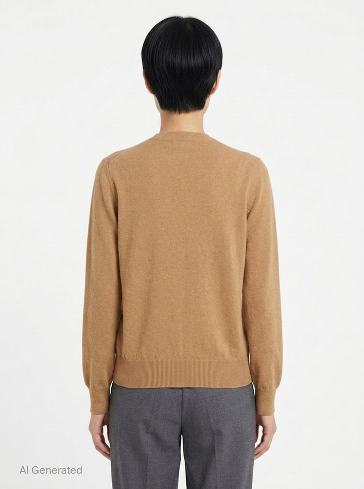 Pink Emblem Round Neck Cardigan | Comme des Garçons PLAY | Club21 - back