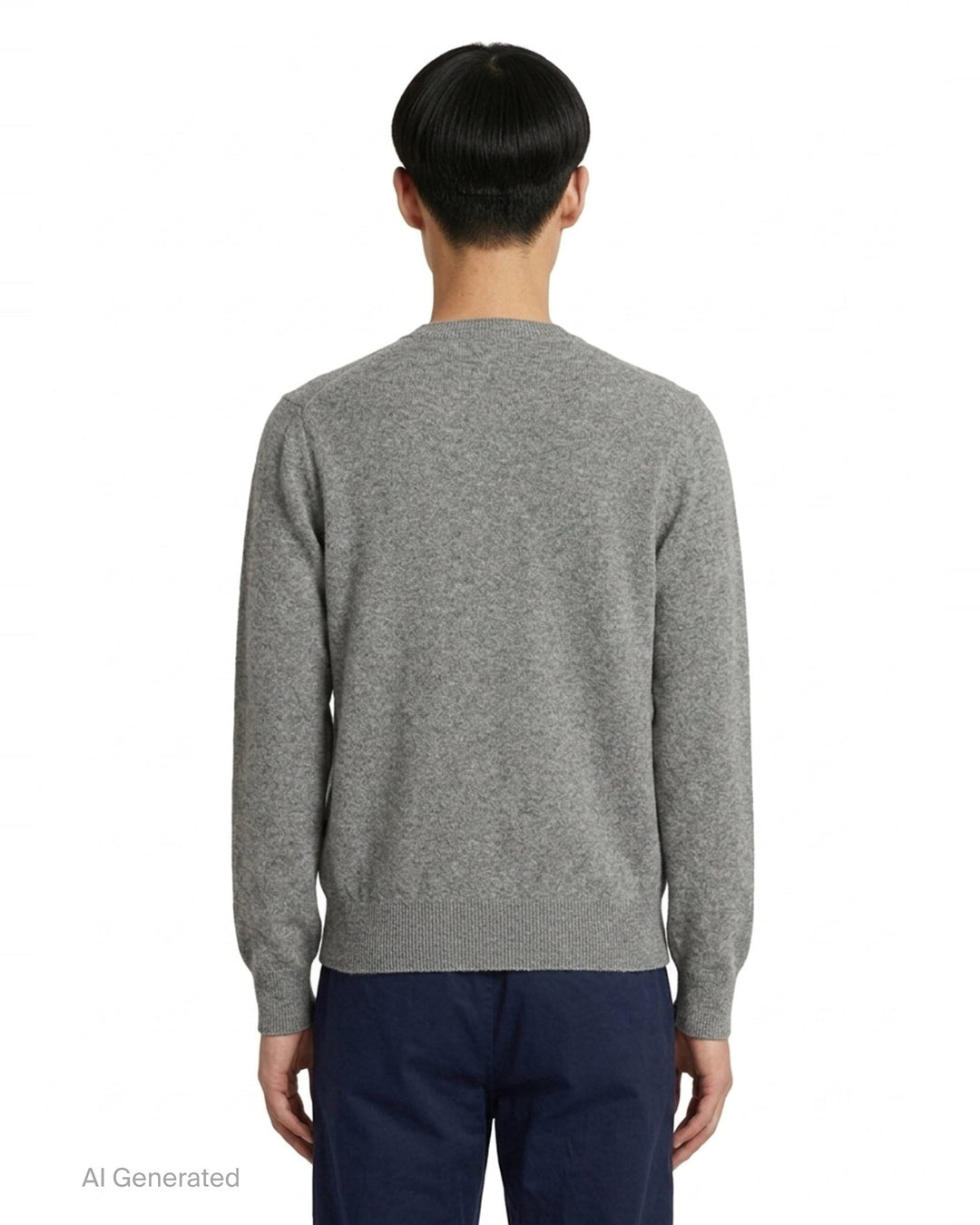 Pink Emblem Round Neck Cardigan | Comme des Garçons PLAY | Club21 - back