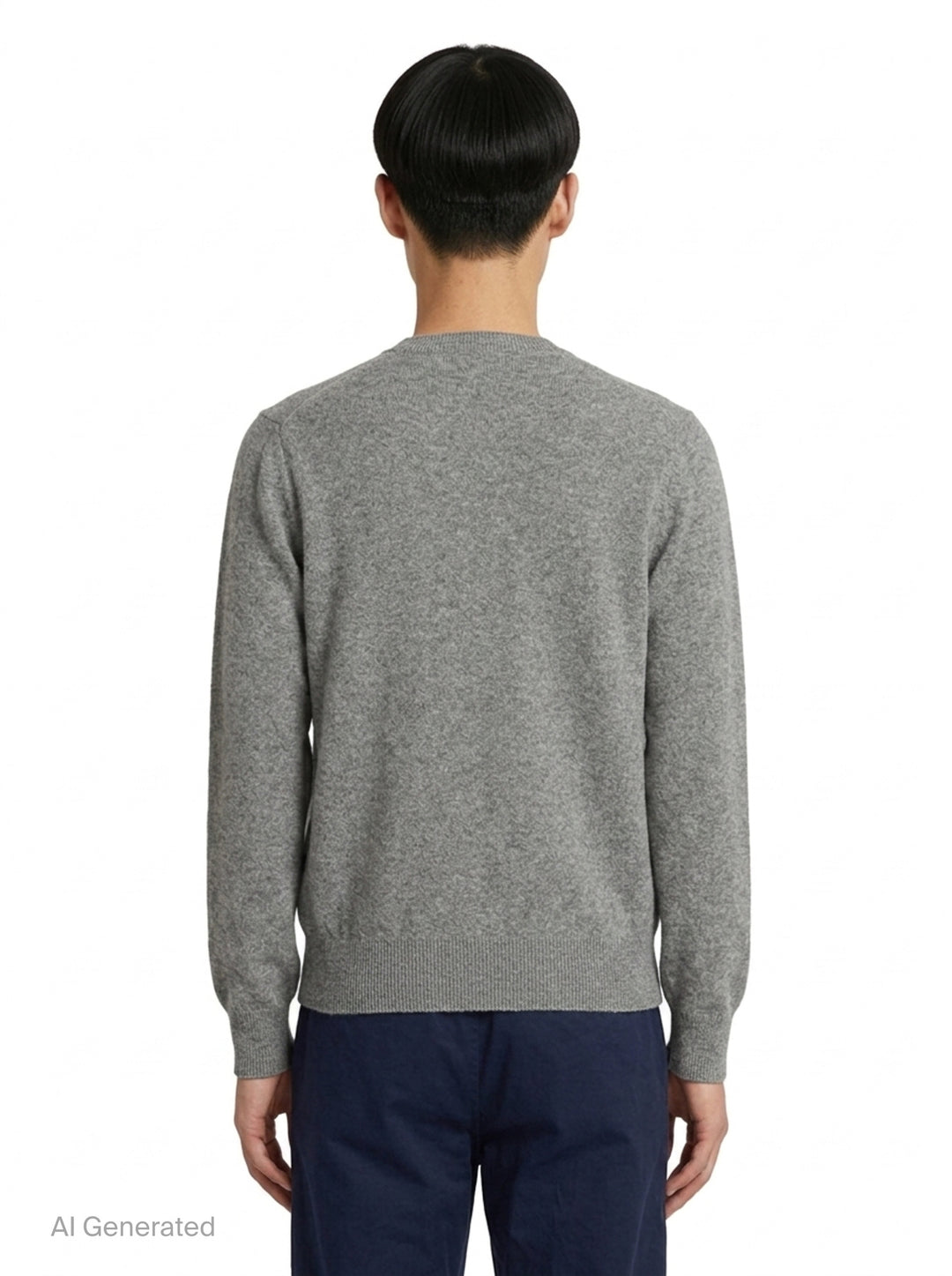 Pink Emblem Round Neck Cardigan | Comme des Garçons PLAY | Club21 - back