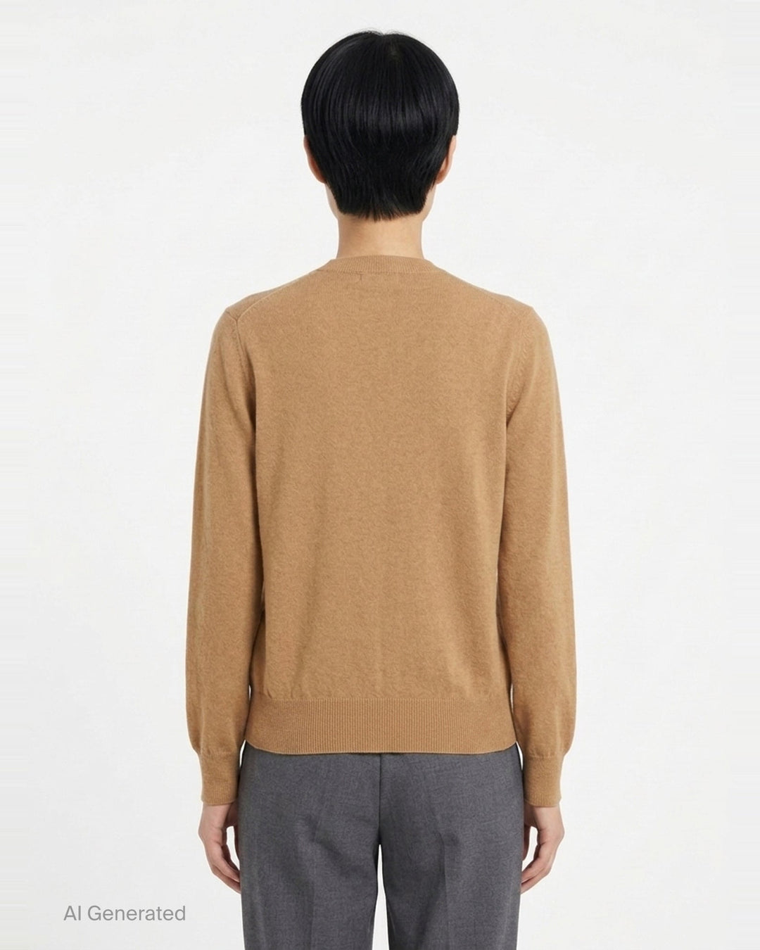 Pink Emblem Round Neck Cardigan | Comme des Garçons PLAY | Club21 - back
