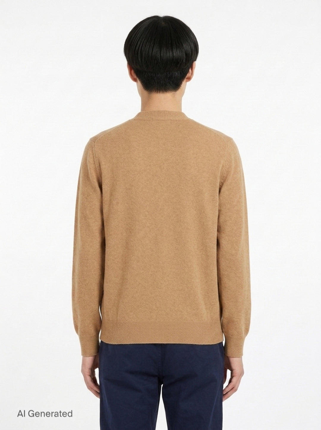 Pink Emblem V-Neck Cardigan | Comme des Garçons PLAY | Club21 - back