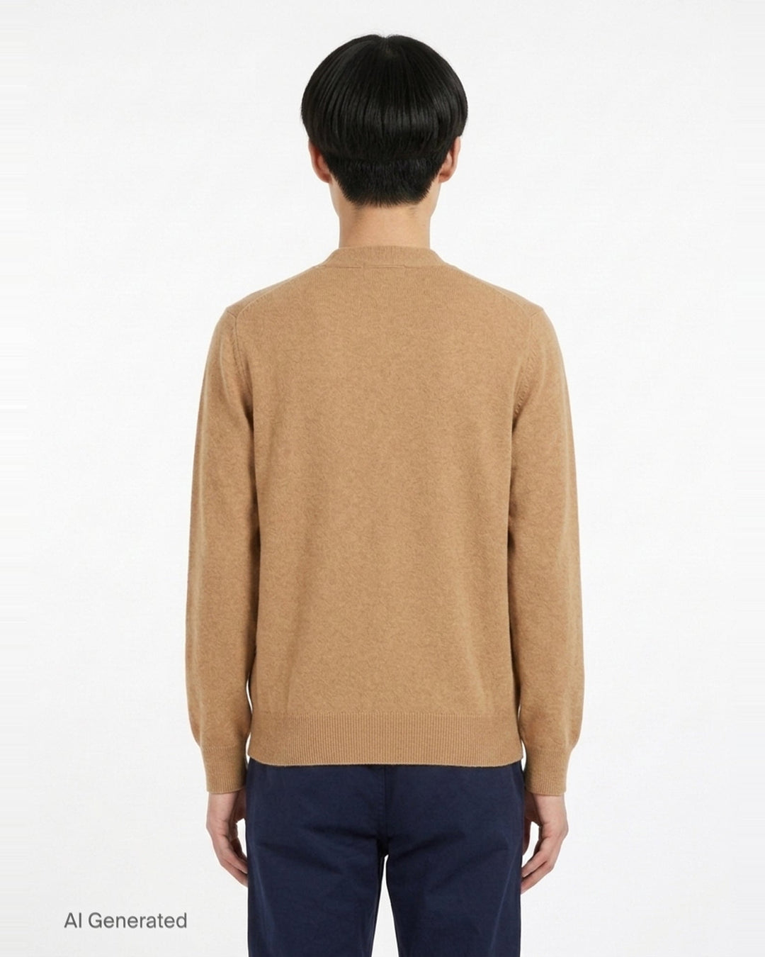 Pink Emblem V-Neck Cardigan | Comme des Garçons PLAY | Club21 - back